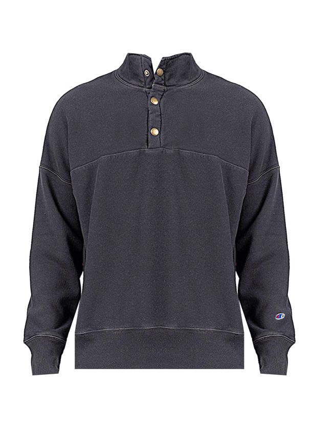 Champion Bluza | 216490 | Mężczyzna | Granatowy. Okazja: na co dzień. Typ kołnierza: kołnierzyk stójkowy. Kolor: niebieski. Materiał: bawełna, poliester. Styl: casual