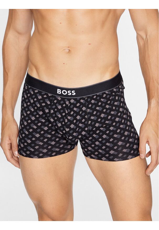 BOSS - Boss Bokserki 50495485 Czarny. Kolor: czarny. Materiał: bawełna