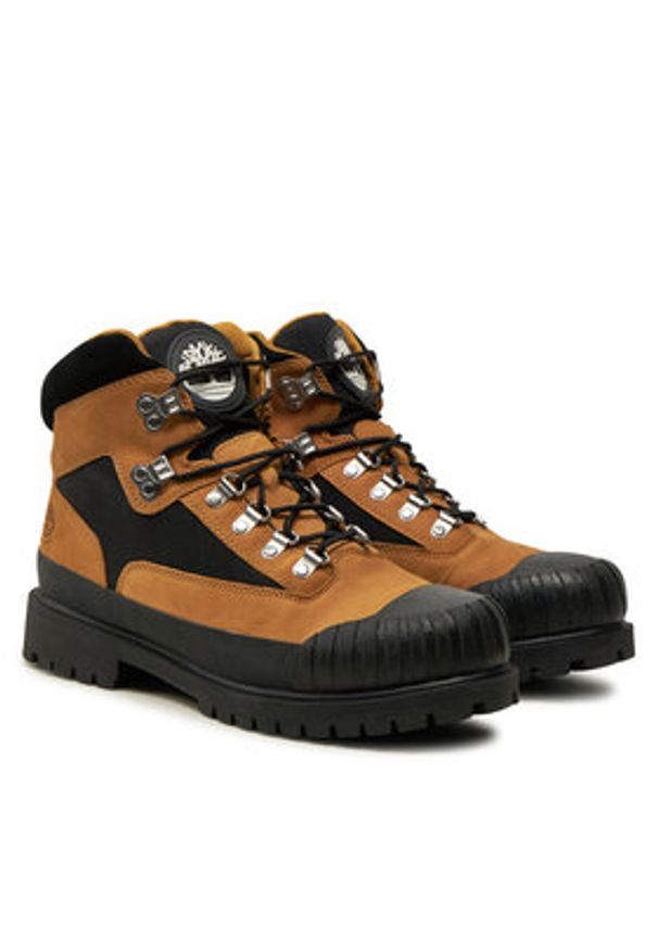 Timberland Trapery Tblhtg Rubbertoe Hiker Wp TB0A2QRJ2311 Żółty. Kolor: żółty. Materiał: nubuk, skóra