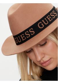 Guess Kapelusz AW5162 WOL03 Beżowy. Kolor: beżowy. Materiał: materiał