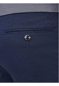 Jack & Jones - Jack&Jones Spodnie garniturowe Franco 12199893 Granatowy Super Slim Fit. Kolor: niebieski. Materiał: syntetyk #7