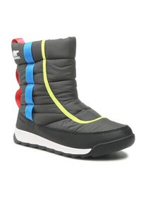 sorel - Sorel Śniegowce Youth Whitney II Puffy Mid Wp NY3873 Szary. Kolor: szary. Materiał: materiał #7