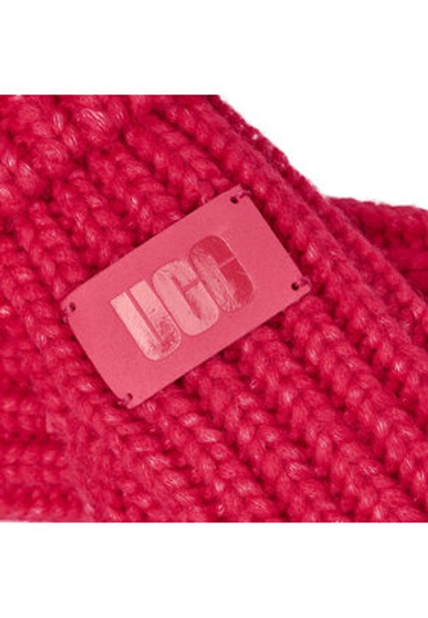 Ugg Rękawiczki dziecięce K Chunky Mitten 100030 Różowy. Kolor: różowy. Materiał: akryl, materiał