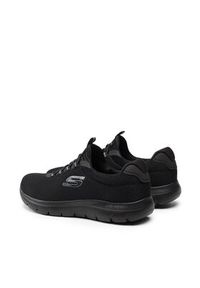 skechers - Skechers Sneakersy Summits 52811/BBK Czarny. Kolor: czarny. Materiał: materiał #6
