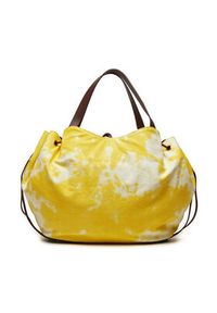 Pinko Torebka Pagoda Extra Shopper PE 24 PLTT 102911 A1MB Żółty. Kolor: żółty