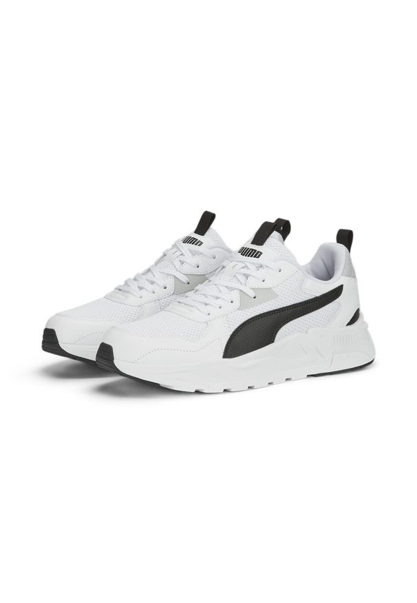 Puma - Męskie sneakersy Trinity Lite PUMA White Black Cool Light Gray. Kolor: wielokolorowy, szary, czarny, biały