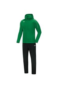 Dres Jako Classico. Kolor: zielony. Materiał: dresówka. Sport: piłka nożna, fitness #1