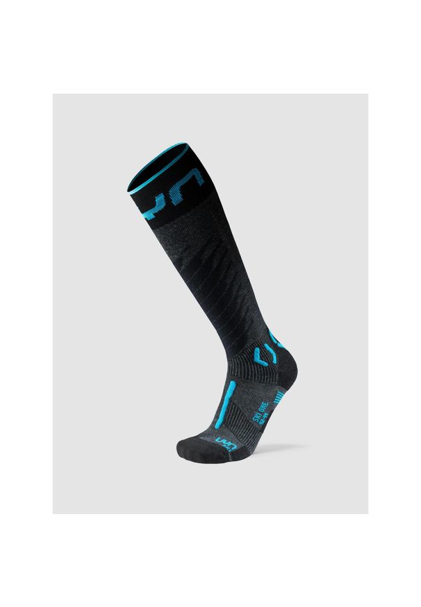 UYN - Ski One Merino Socks. Kolor: czarny, niebieski, wielokolorowy. Sport: narciarstwo