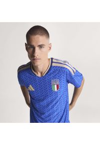 Adidas - Koszulka Italy 26 Home Authentic. Kolor: niebieski. Technologia: ClimaCool (Adidas). Sport: piłka nożna #1