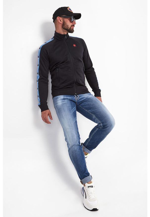 Bluza DSQUARED2. Typ kołnierza: kołnierzyk stójkowy. Wzór: nadruk