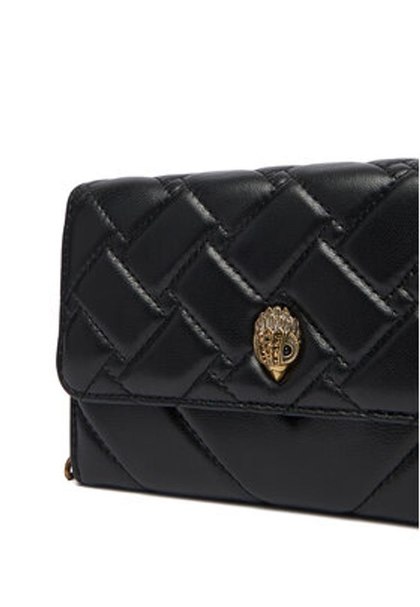 Kurt Geiger Torebka Kensington Chain 648300109 Czarny. Kolor: czarny. Materiał: skórzane