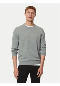 Marc O'Polo Sweter M26 5023 60074 Szary Regular Fit. Typ kołnierza: polo. Kolor: szary. Materiał: bawełna #1