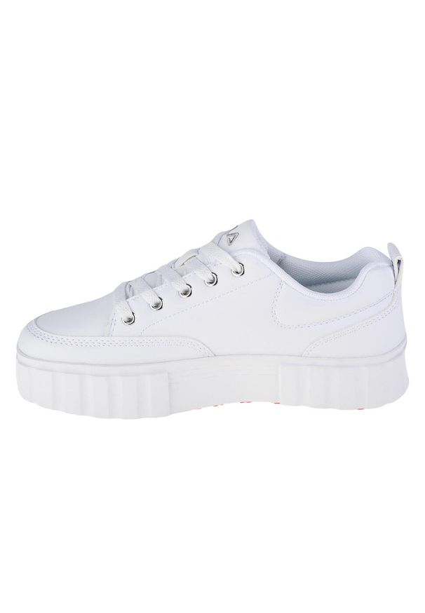 Fila - Buty sportowe Sneakersy damskie, Sandblast P Wmn. Kolor: biały. Sport: turystyka piesza