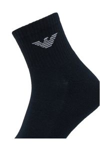 Emporio Armani Underwear Skarpety krótkie EM000551 AF14499 MB082 Niebieski. Kolor: niebieski. Materiał: bawełna #4