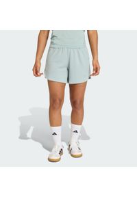 Adidas - Szorty Pacer Workout Waffle. Kolor: zielony. Technologia: ClimaCool (Adidas). Sport: fitness #1