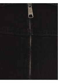 Vero Moda Curve Kurtka jeansowa 10307413 Czarny Regular Fit. Kolor: czarny. Materiał: bawełna