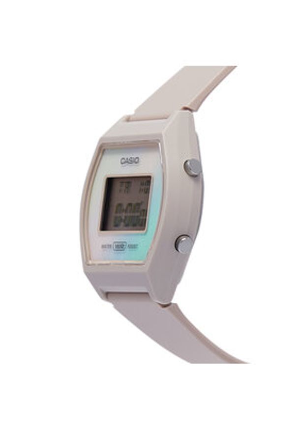 Casio Zegarek LW-205H-4AEF Różowy. Kolor: różowy. Materiał: syntetyk