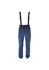 PEAK MOUNTAIN - Spodnie narciarskie softshell Peak Mountain Candalo. Kolor: niebieski. Materiał: softshell. Sezon: zima. Sport: narciarstwo #1