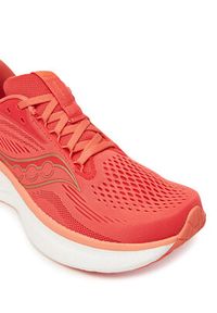 Saucony Buty do biegania Ride 18 S11000 Koralowy. Kolor: pomarańczowy. Materiał: materiał #4