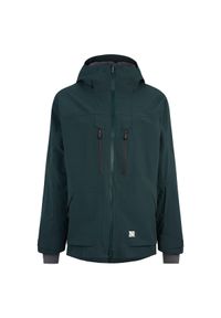 Kurtka narciarska z kapturem Ziener Reyk. Typ kołnierza: kaptur. Kolor: czarny, wielokolorowy, zielony. Sezon: zima. Sport: narciarstwo #1