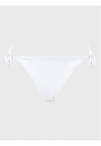 Calvin Klein Swimwear Dół od bikini KW0KW02102 Biały. Kolor: biały. Materiał: syntetyk