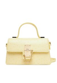 Aldo Torebka Calluna 13989475 Żółty. Kolor: żółty. Materiał: skórzane