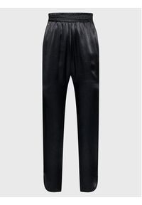 Kontatto Spodnie materiałowe NO7035 Czarny Regular Fit. Kolor: czarny. Materiał: wiskoza #5
