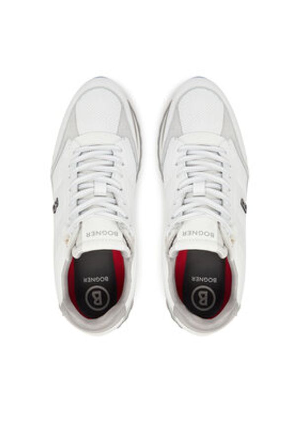 Bogner Sneakersy Newport 4 A 12521805 Biały. Kolor: biały. Materiał: skóra