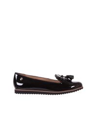 Mokasyny Bayla-018 1063-293 Black 17 018501, Czarny, Skóra naturalna - 37. Kolor: czarny. Materiał: skóra. Styl: klasyczny #1