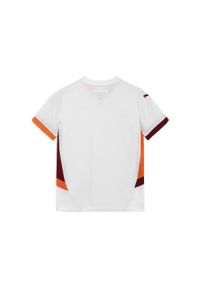 Puma - Młodzieżowa koszulka wyjazdowa Galatasaray SK 24/25 PUMA White Red Rhythm. Kolor: biały, czerwony, wielokolorowy