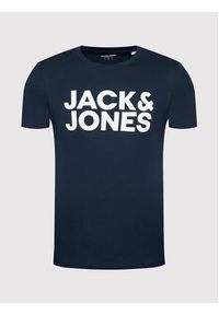 Jack & Jones - Jack&Jones Komplet 3 t-shirtów Corp Logo 12191762 Kolorowy Regular Fit. Materiał: bawełna. Wzór: kolorowy #3