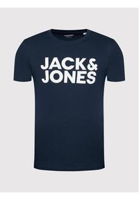 Jack & Jones - Jack&Jones Komplet 3 t-shirtów Corp Logo 12191762 Kolorowy Regular Fit. Materiał: bawełna. Wzór: kolorowy