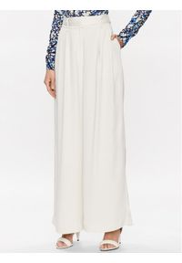 Ted Baker Spodnie materiałowe Eliziie 265777 Biały Wide Leg. Kolor: biały. Materiał: syntetyk #1