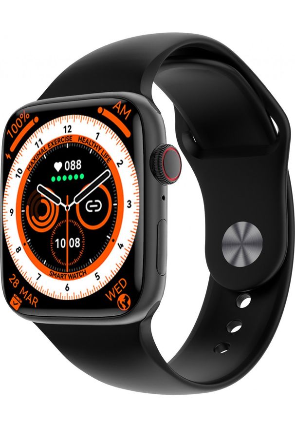 Smartwatch Hagen Smartwatch męski Hagen HC47.14.564 czarny pasek. Rodzaj zegarka: smartwatch. Kolor: czarny