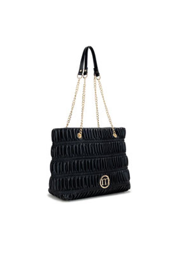 Monnari Torebka TORIMP0-24Z-BAG4050-K020D000 Czarny. Kolor: czarny. Materiał: skórzane