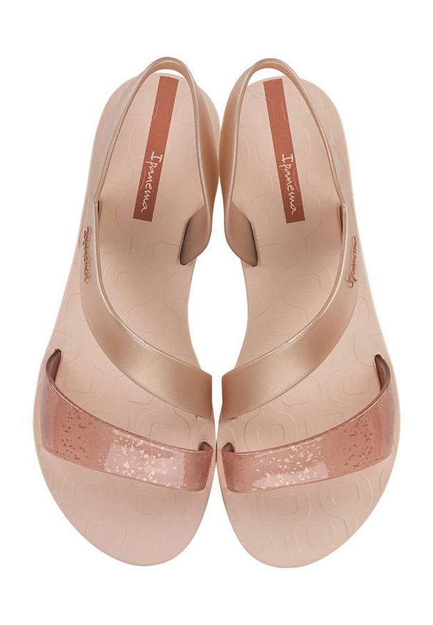 Buty do chodzenia damskie Ipanema Vibe. Kolor: beżowy. Materiał: materiał, syntetyk