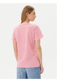 Guess T-Shirt E5GI03 K8G01 Różowy Regular Fit. Kolor: różowy. Materiał: bawełna #5