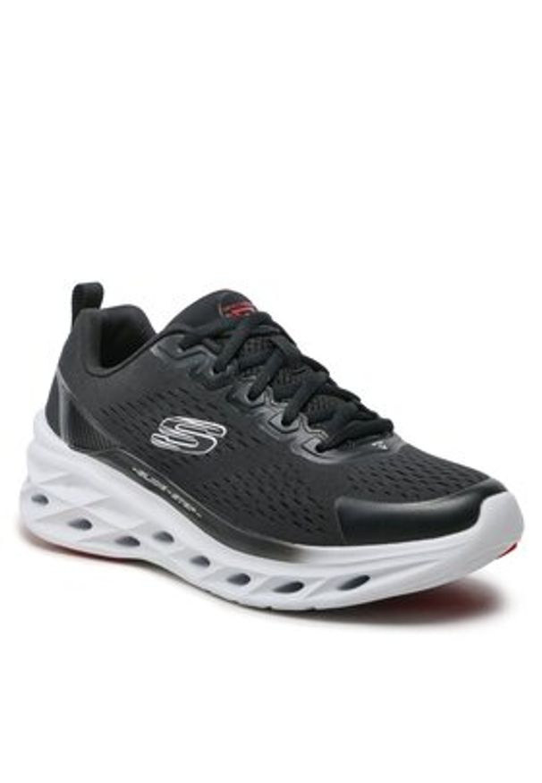 skechers - Skechers Sneakersy Frayment 232634/BKW Czarny. Kolor: czarny. Materiał: materiał