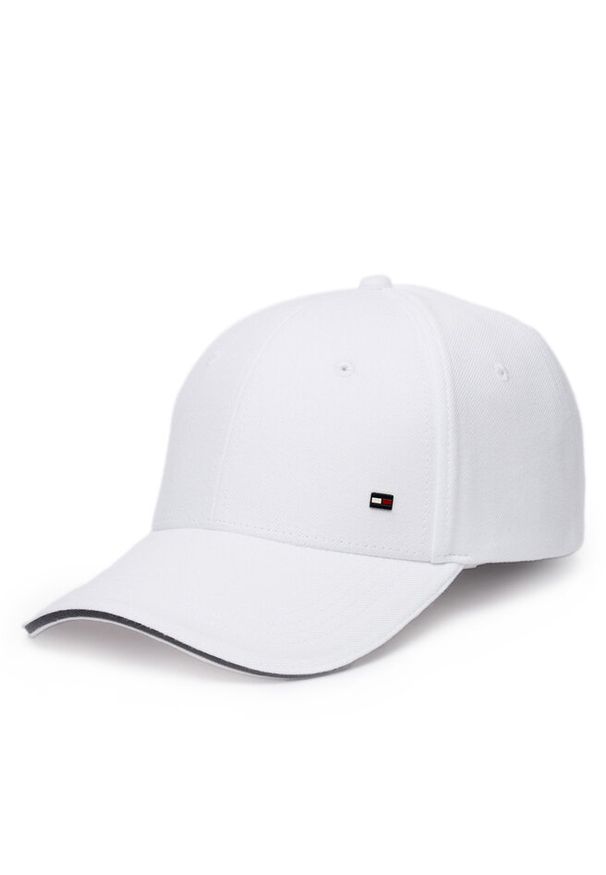 TOMMY HILFIGER - Czapka z daszkiem Tommy Hilfiger. Kolor: biały