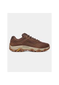 Buty turystyczne męskie Merrell Moab Adventure 3. Okazja: na co dzień. Kolor: brązowy. Materiał: skóra
