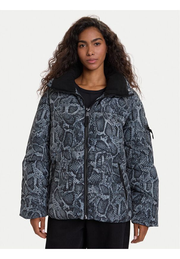 Guess Kurtka zimowa W5BL47 W3702 Szary Regular Fit. Kolor: szary. Materiał: syntetyk. Sezon: zima