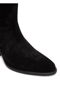 Polo Ralph Lauren Botki 818908754004 Czarny. Kolor: czarny. Materiał: skóra, zamsz #5