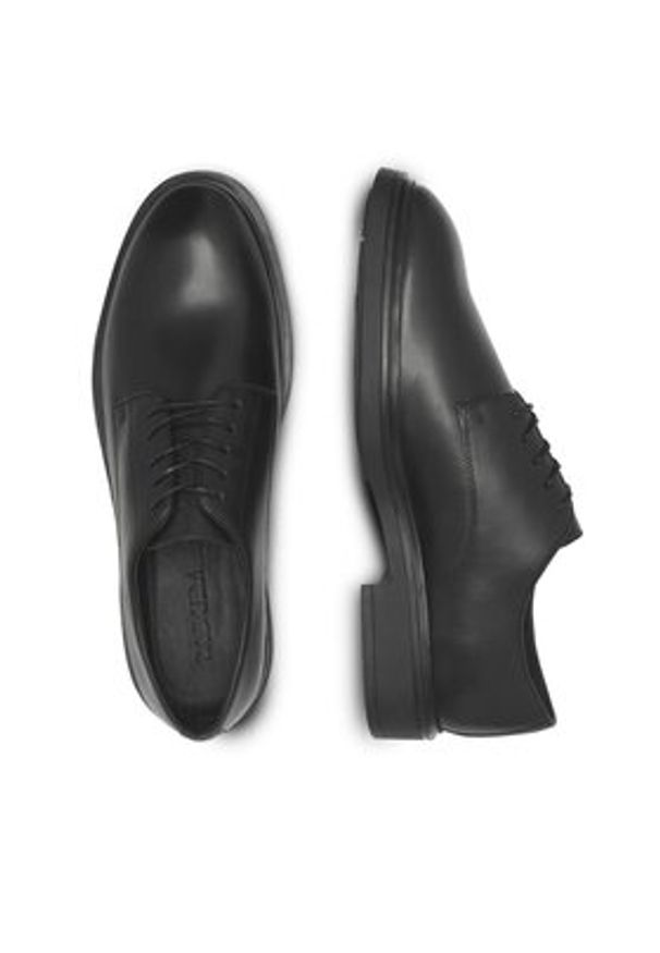 Badura Półbuty JAMES-01 MI08 Czarny. Kolor: czarny. Materiał: skóra