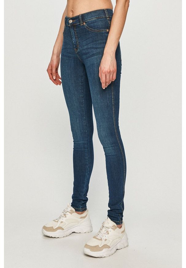 Dr. Denim - Jeansy Plenty. Kolor: niebieski