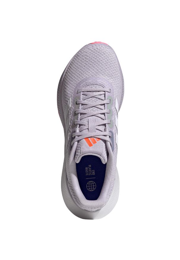 Adidas - Buty damskie adidas Runfalcon 3. Kolor: szary, niebieski, wielokolorowy, biały. Materiał: materiał
