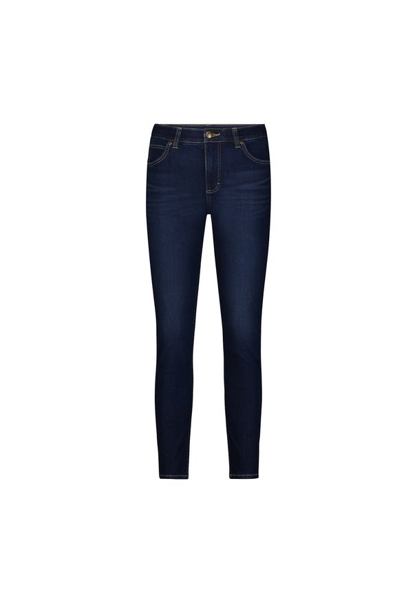 Lee - LEE DAMSKIE SPODNIE JEANSOWE ULC SKINNY DEEPEST DARK 112351235 L35V016198
