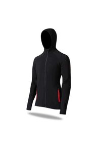 FJORK MERINO - Kurtka męska Merino Ultra 300. Kolor: czarny. Materiał: elastan, wełna