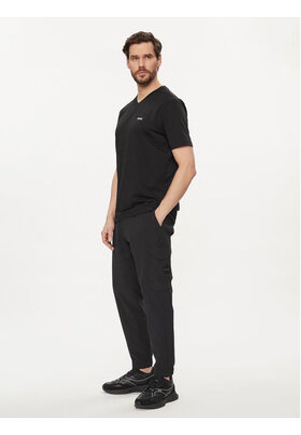 BOSS - Boss Spodnie materiałowe T_Urbanex-CargoLight 50508339 Czarny Tapered Fit. Kolor: czarny. Materiał: syntetyk