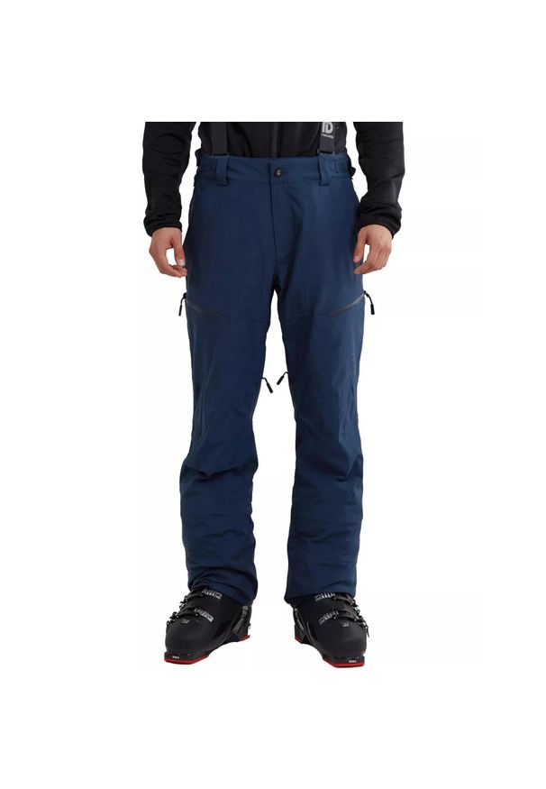 FUNDANGO - Spodnie narciarskie męskie Teak Pants. Kolor: niebieski. Materiał: dresówka. Sport: narciarstwo