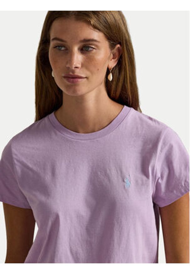 Polo Ralph Lauren T-Shirt 211B14605015 Granatowy Classic Fit. Typ kołnierza: polo. Kolor: niebieski. Materiał: bawełna